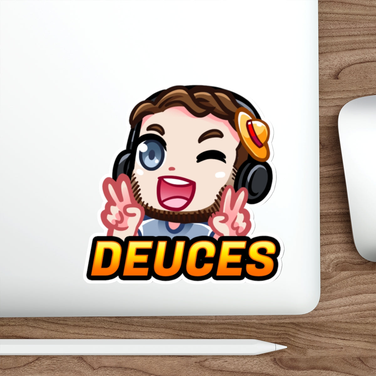 JIM DEUCES (STICKER)