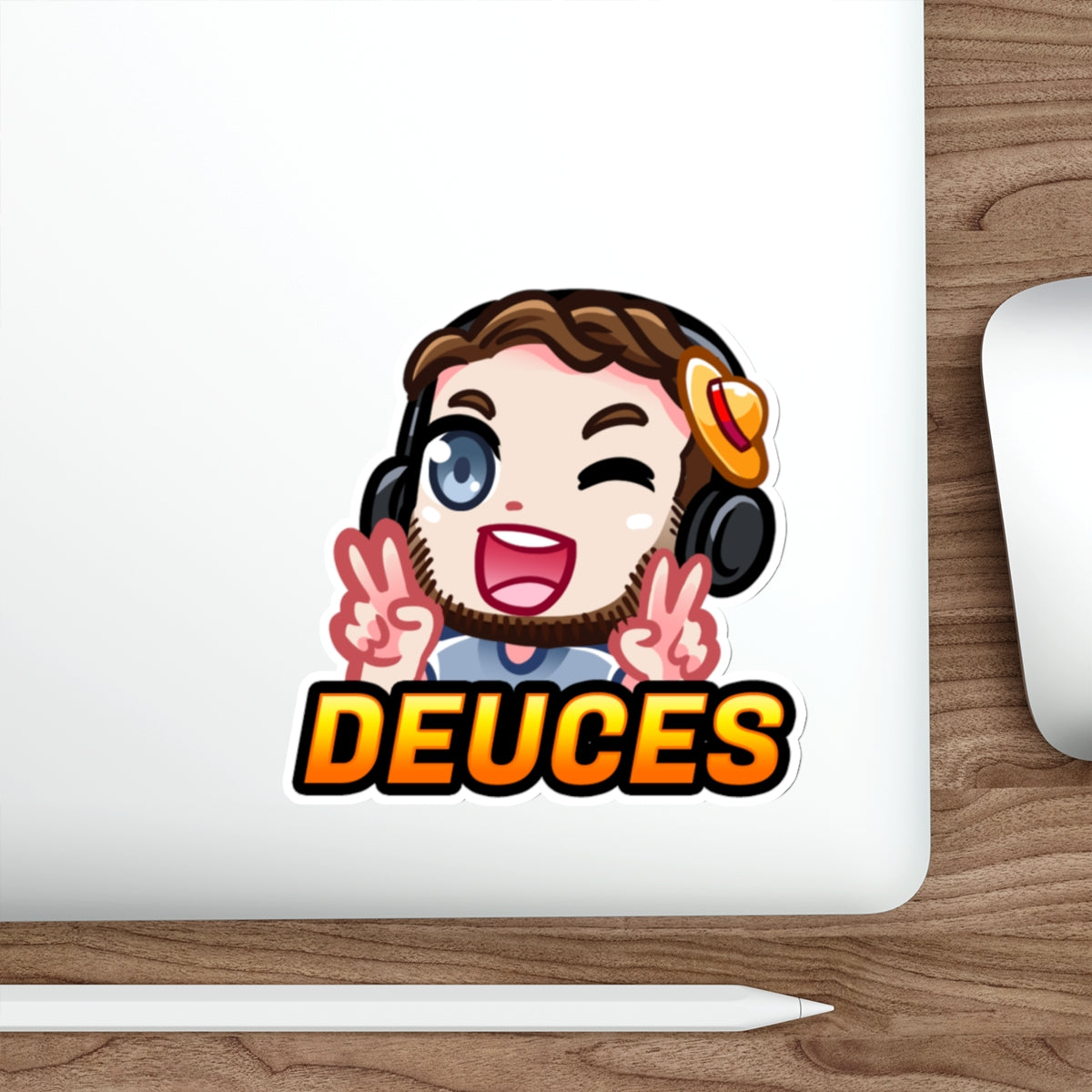 JIM DEUCES (STICKER)