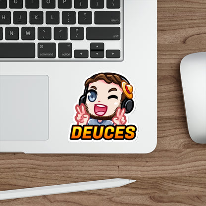 JIM DEUCES (STICKER)