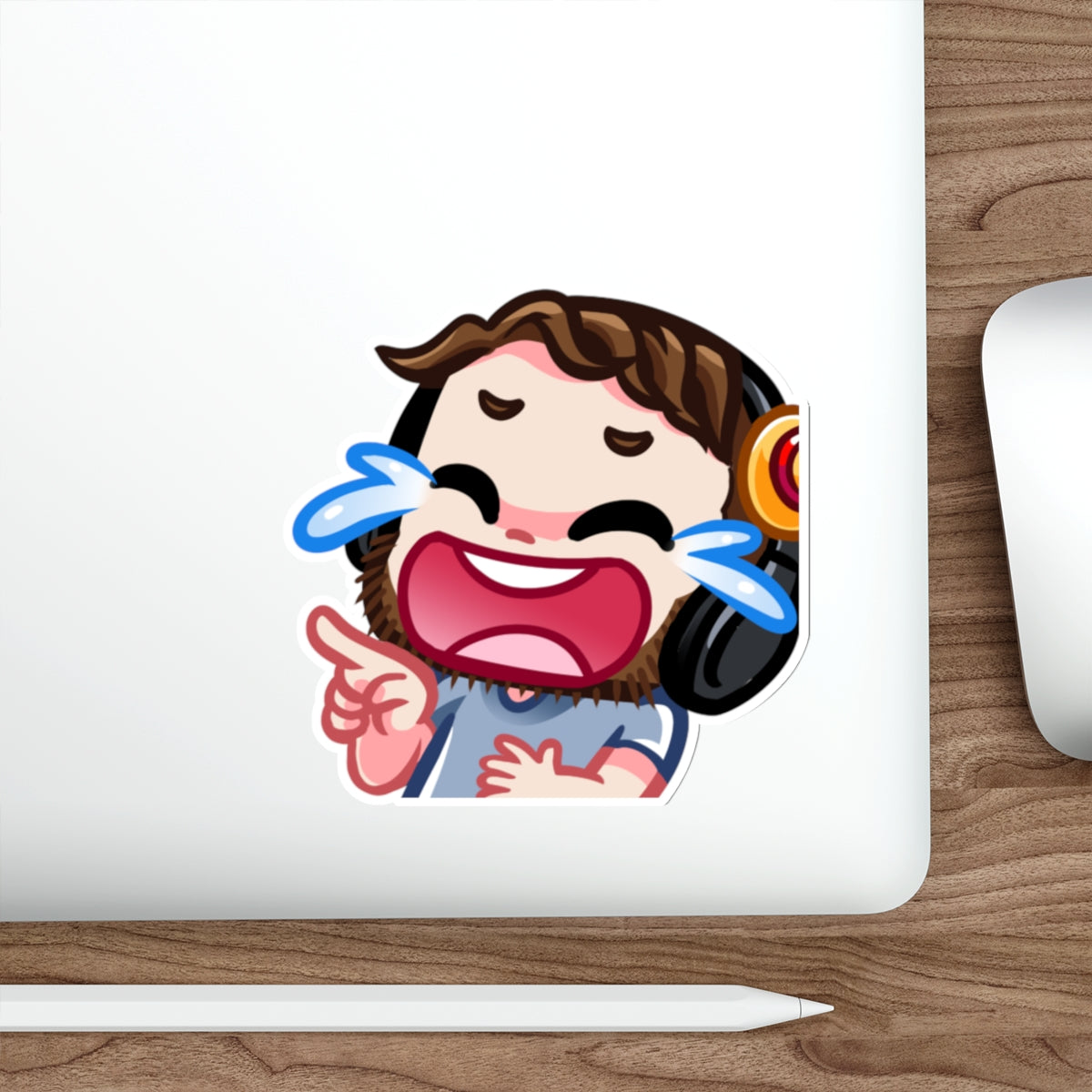 JIM LAUGHING (STICKER)