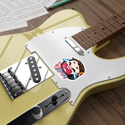 JIM LAUGHING (STICKER)