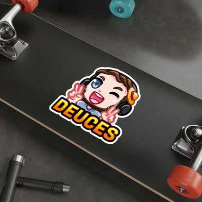 JIM DEUCES (STICKER)