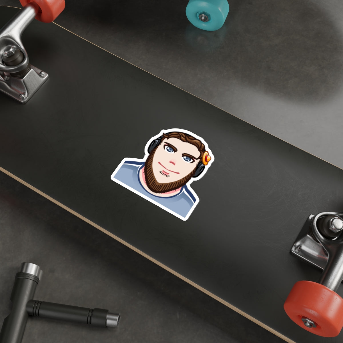 JIM NOT LAUGHING (STICKER)