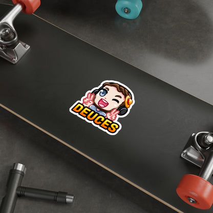 JIM DEUCES (STICKER)