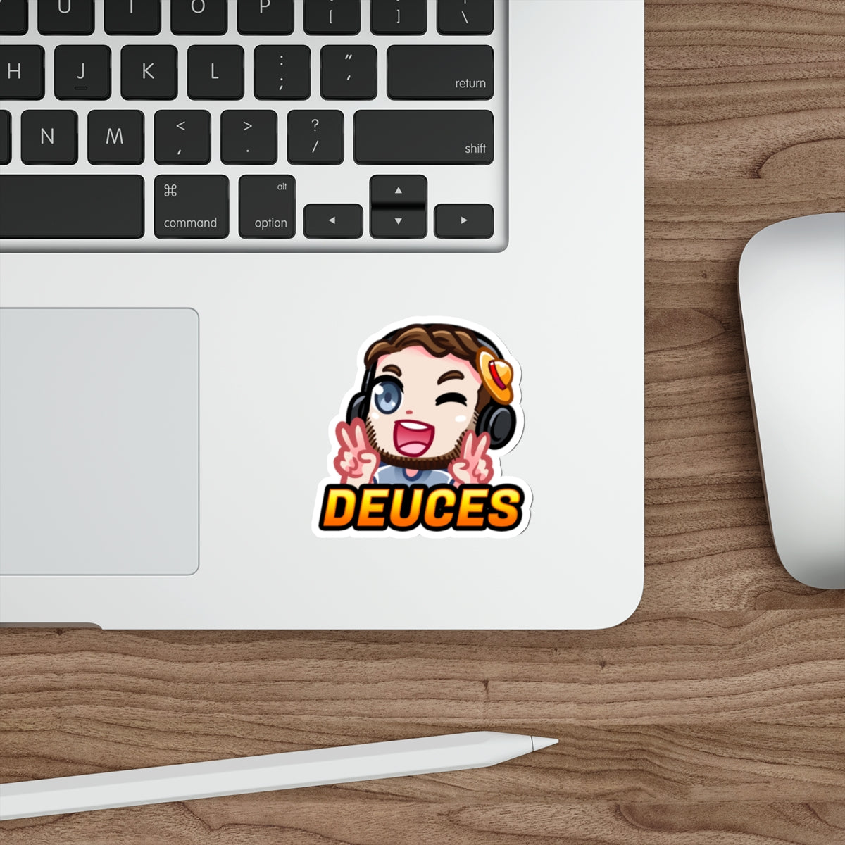 JIM DEUCES (STICKER)