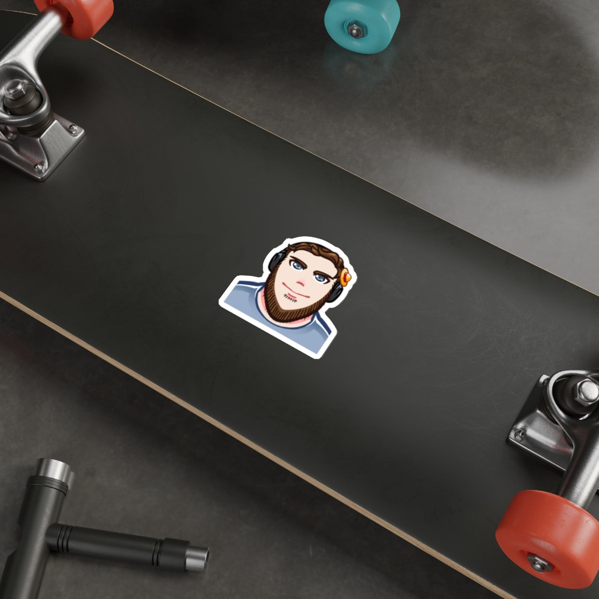 JIM NOT LAUGHING (STICKER)